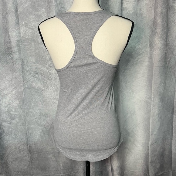 Barcode Clothing Co. Decide. Commit. Succeed. Gray Racerback Tank Top - Medium - Picture 5 of 9